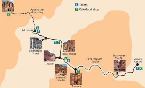 Petra Map 
