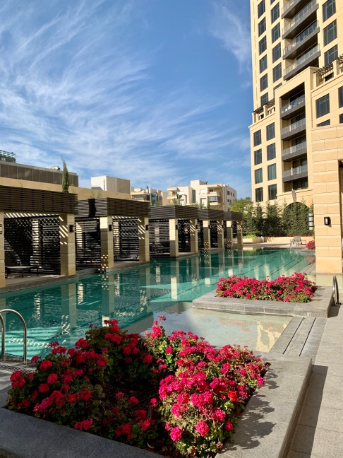 The pool at The St. Regis, Amman