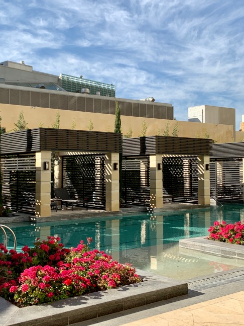The pool at The St. Regis, Amman