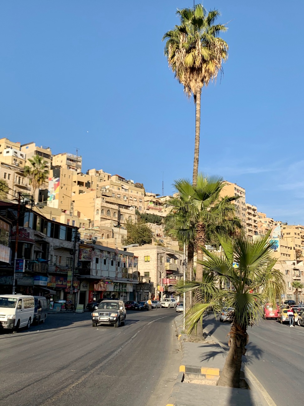 Streets of Amman in the main city center